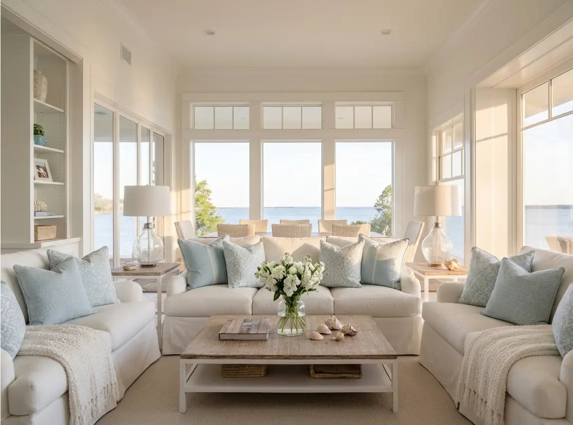 Top Tips for Incorporating Elegant Coastal and Farmhouse Decor into Your Home