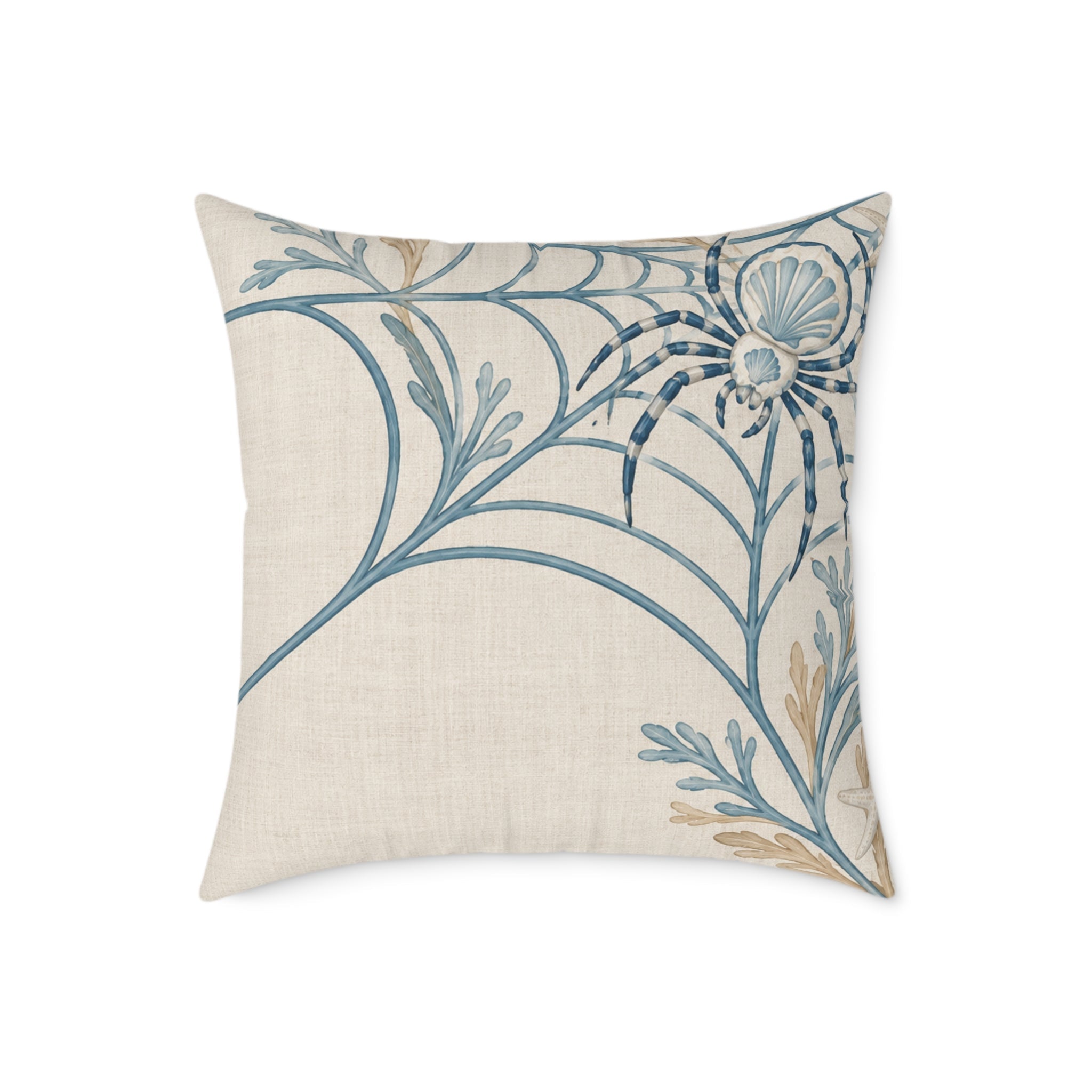 Moonlit Web Throw Pillow  Home Decor
