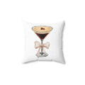 Coquette Espresso Martini Throw Pillow Printify