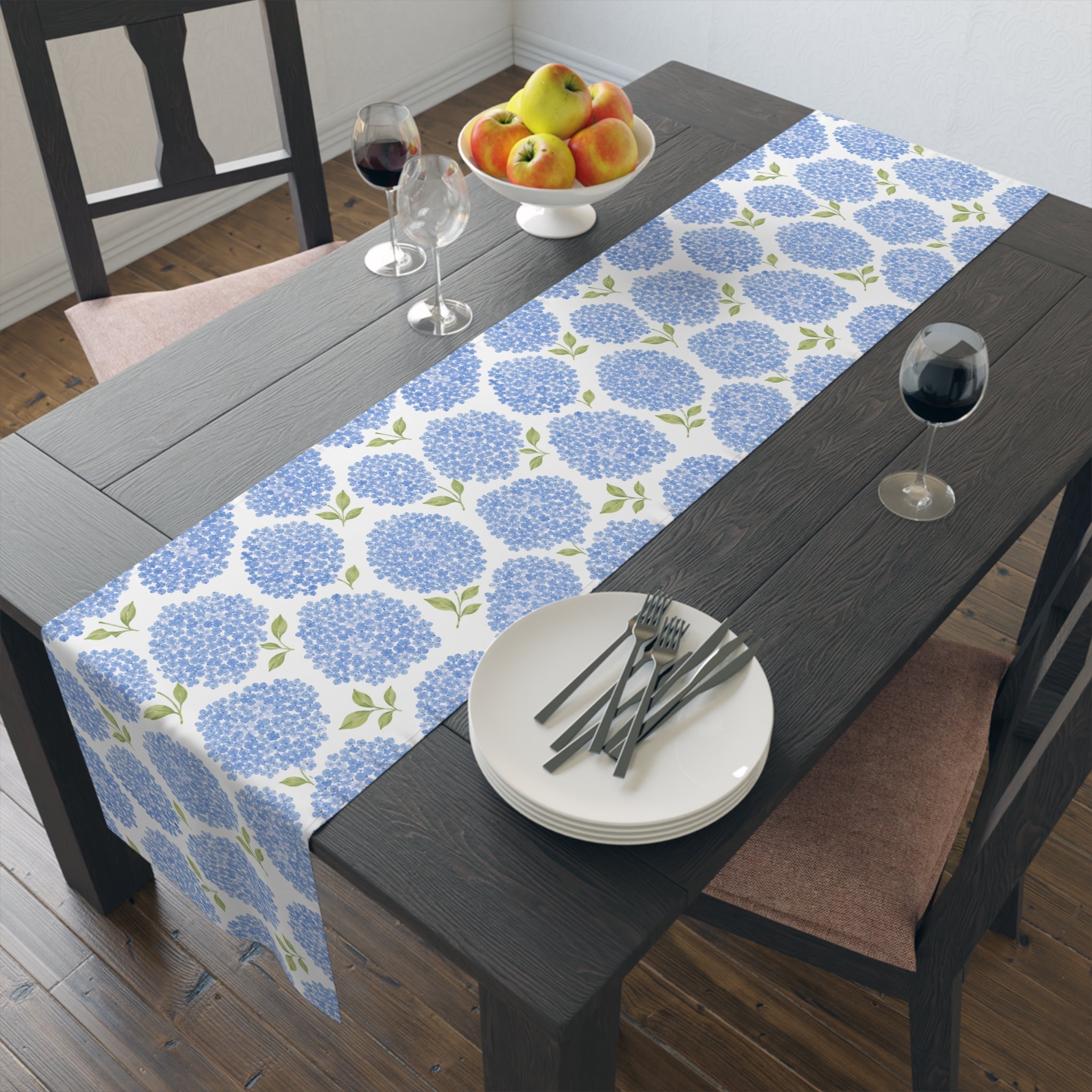 Nantucket Bloom Table Runner  Home Decor