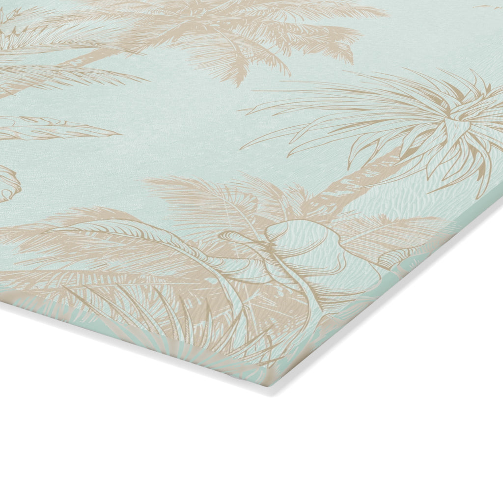 Biscayne Palm Cutting Board  Home Decor