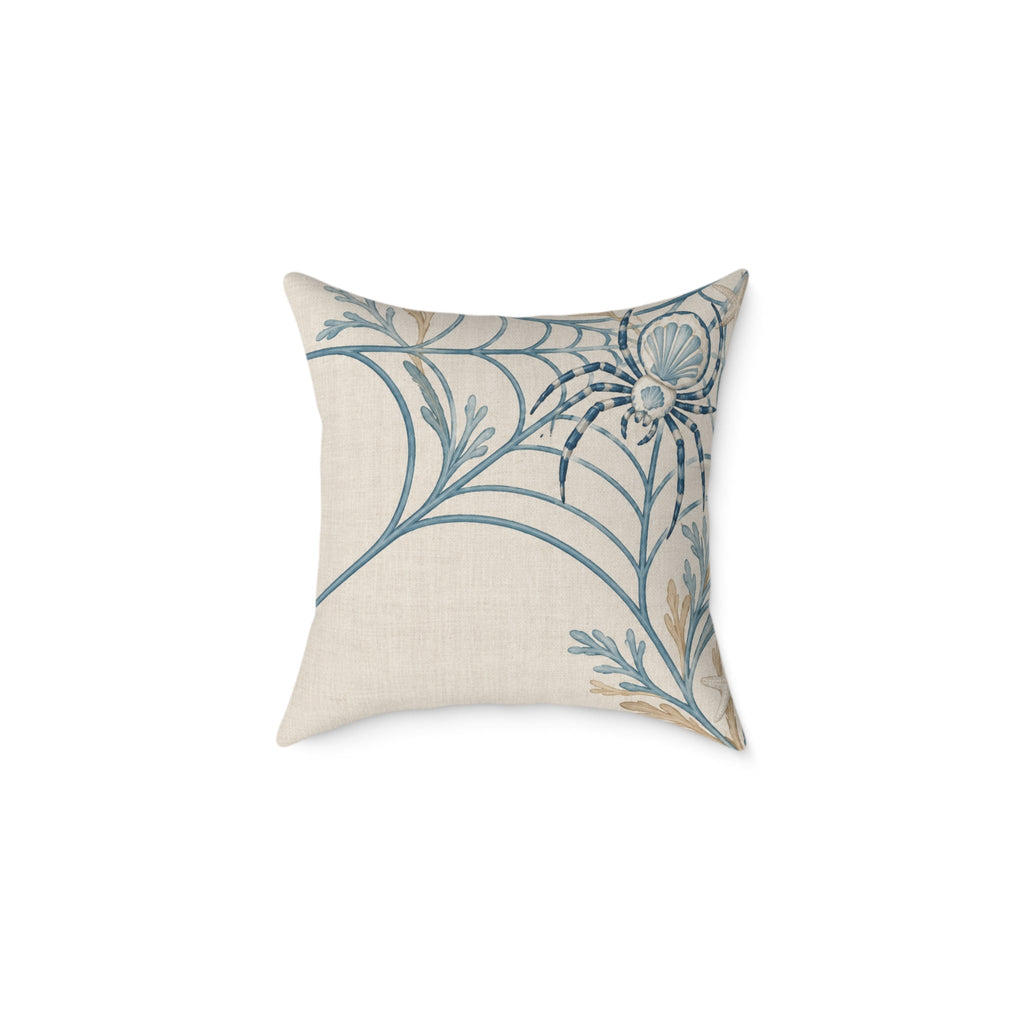Moonlit Web Throw Pillow  Home Decor