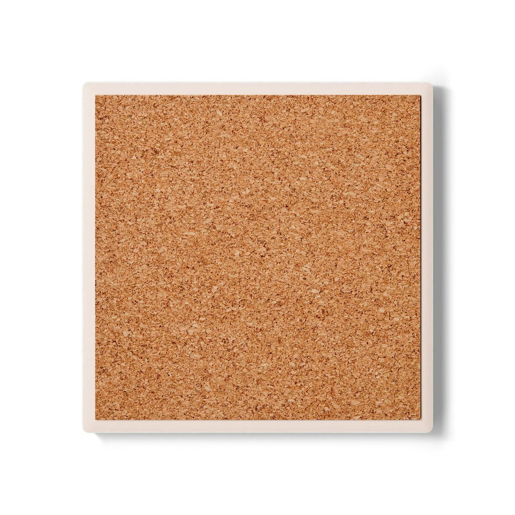 Ceramic Coaster Beach Theme Set Printify