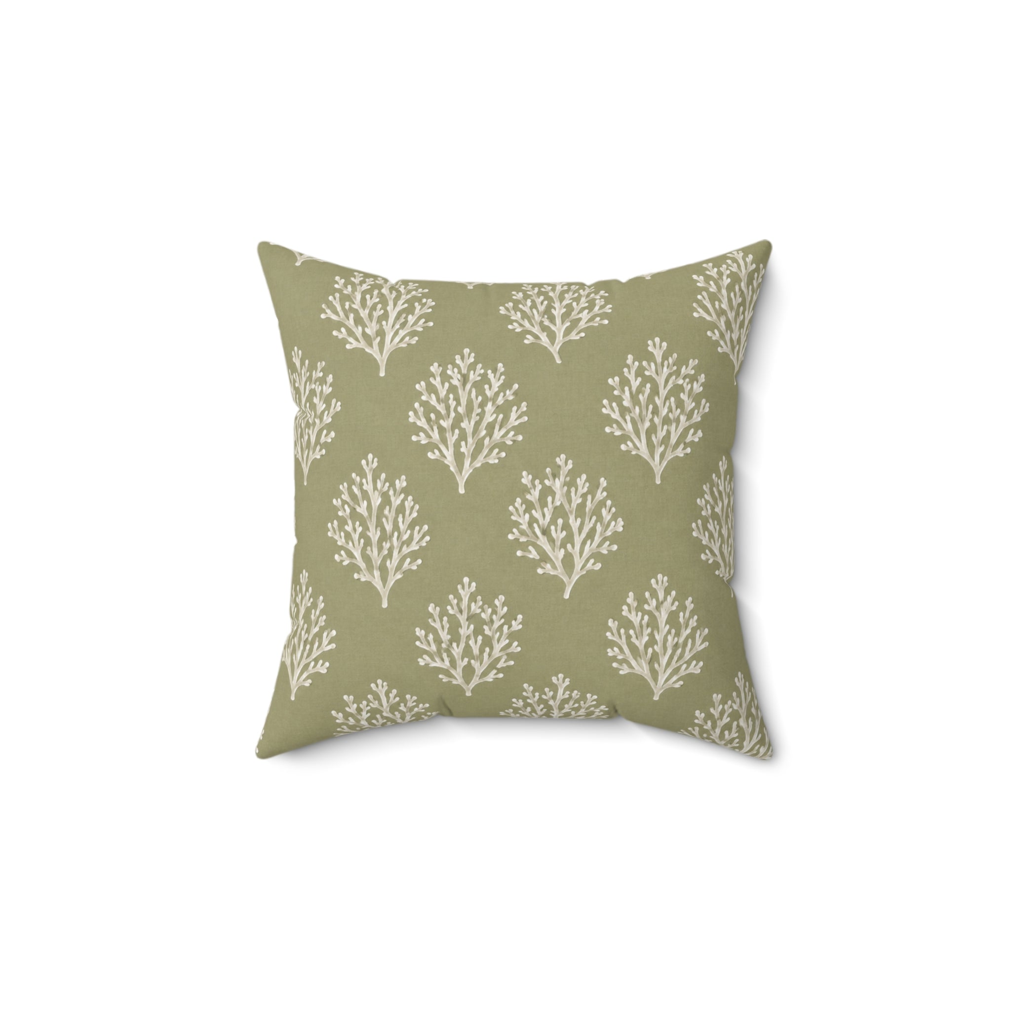 Olive Reef Throw Pillow  Home Decor