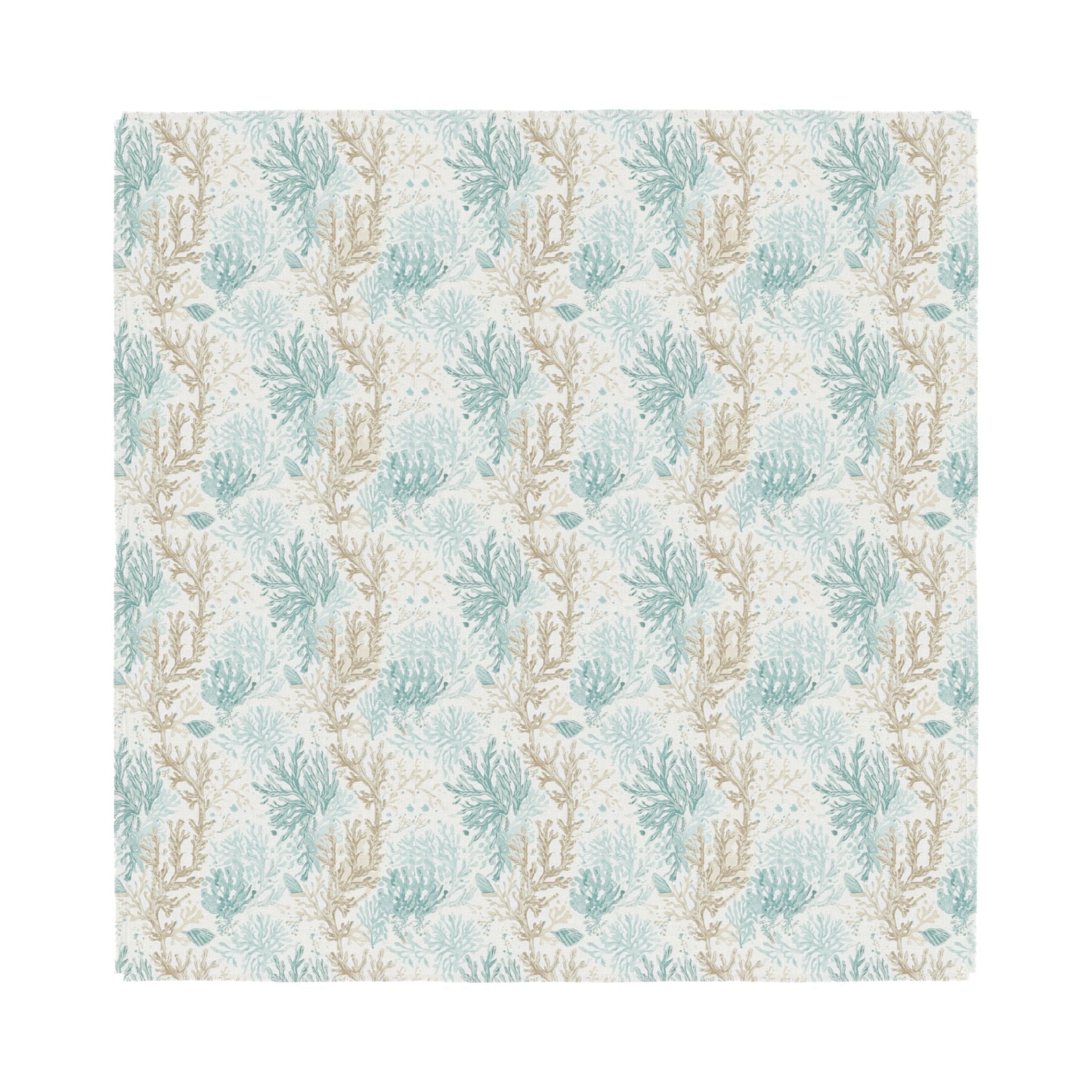 Coral Cove Woven-Style Blanket  Home Decor