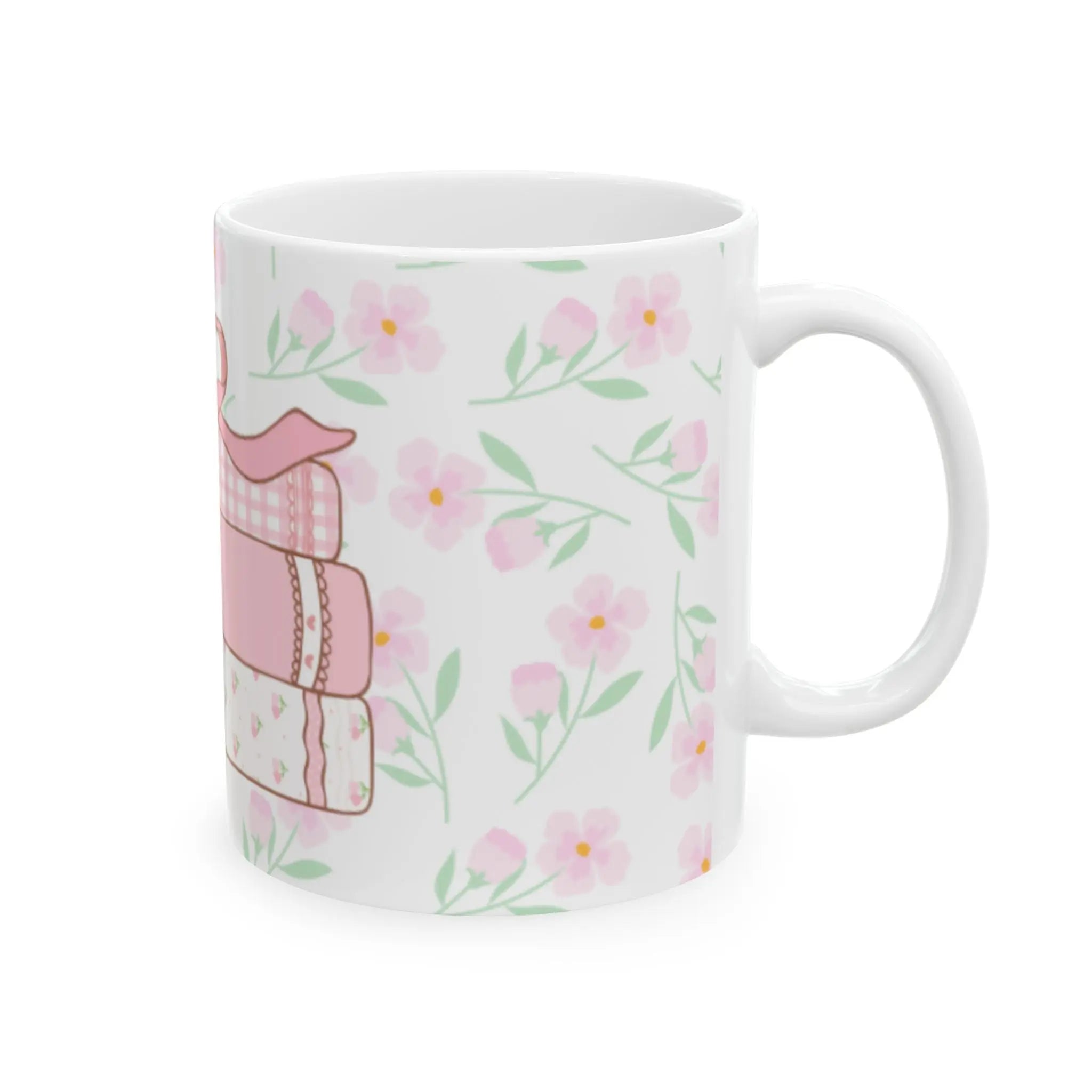 Coquette Book Ceramic Mug Printify