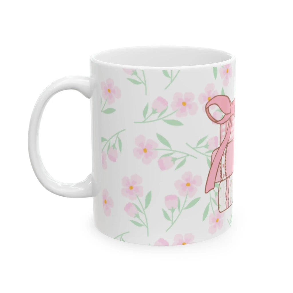 Coquette Book Ceramic Mug Printify