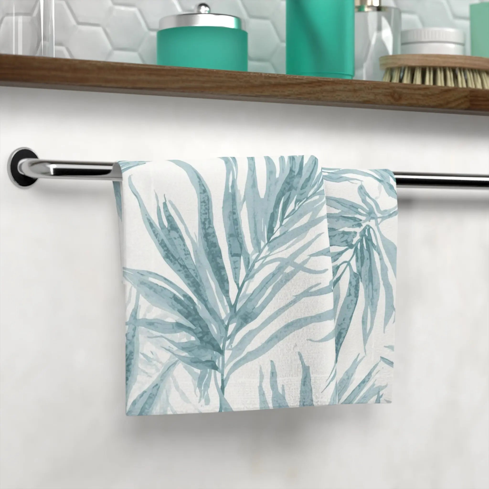 Palm Sol Face Towel  Home Decor