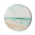 Ceramic Coaster Beach Theme Set Printify