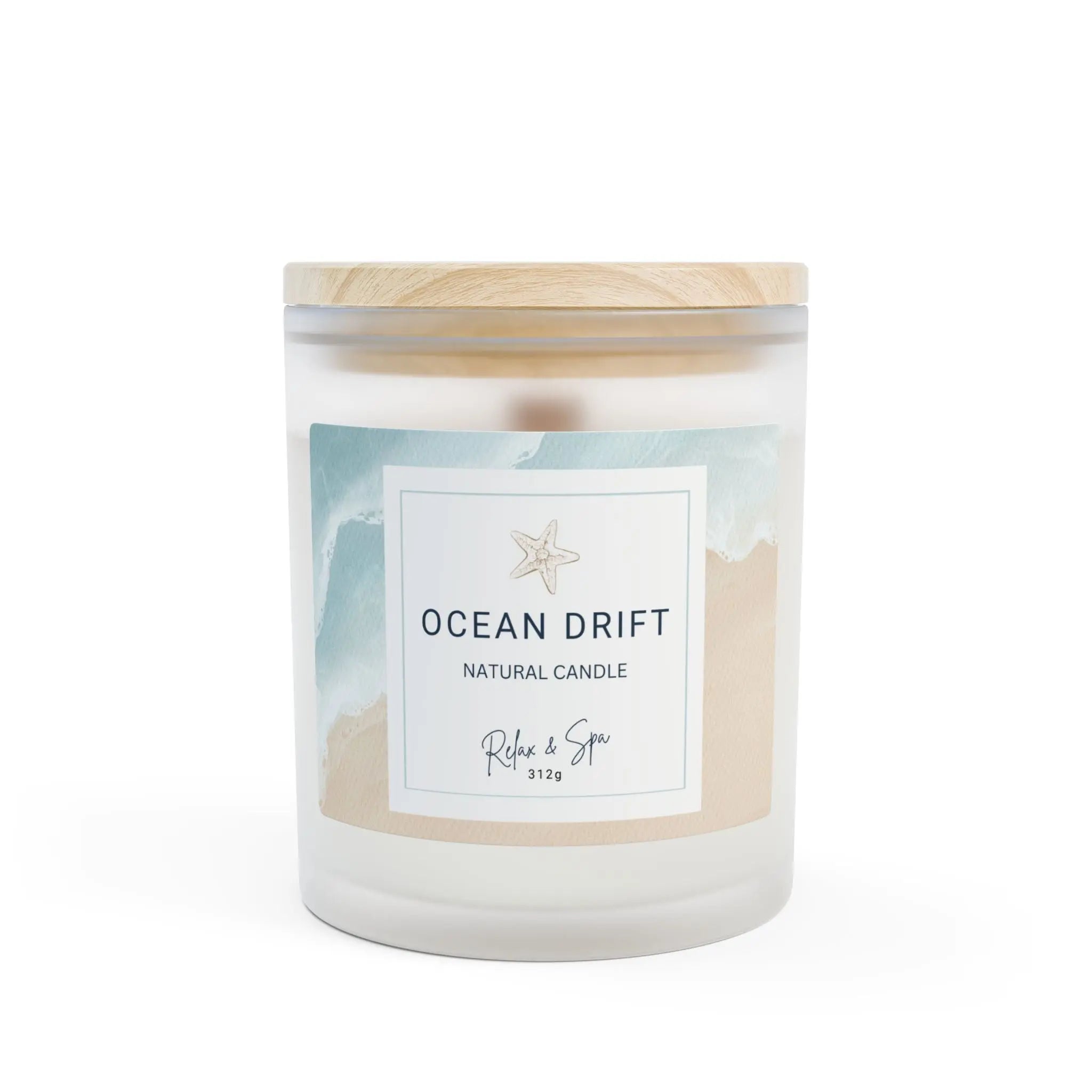 Ocean Drift Candle Printify