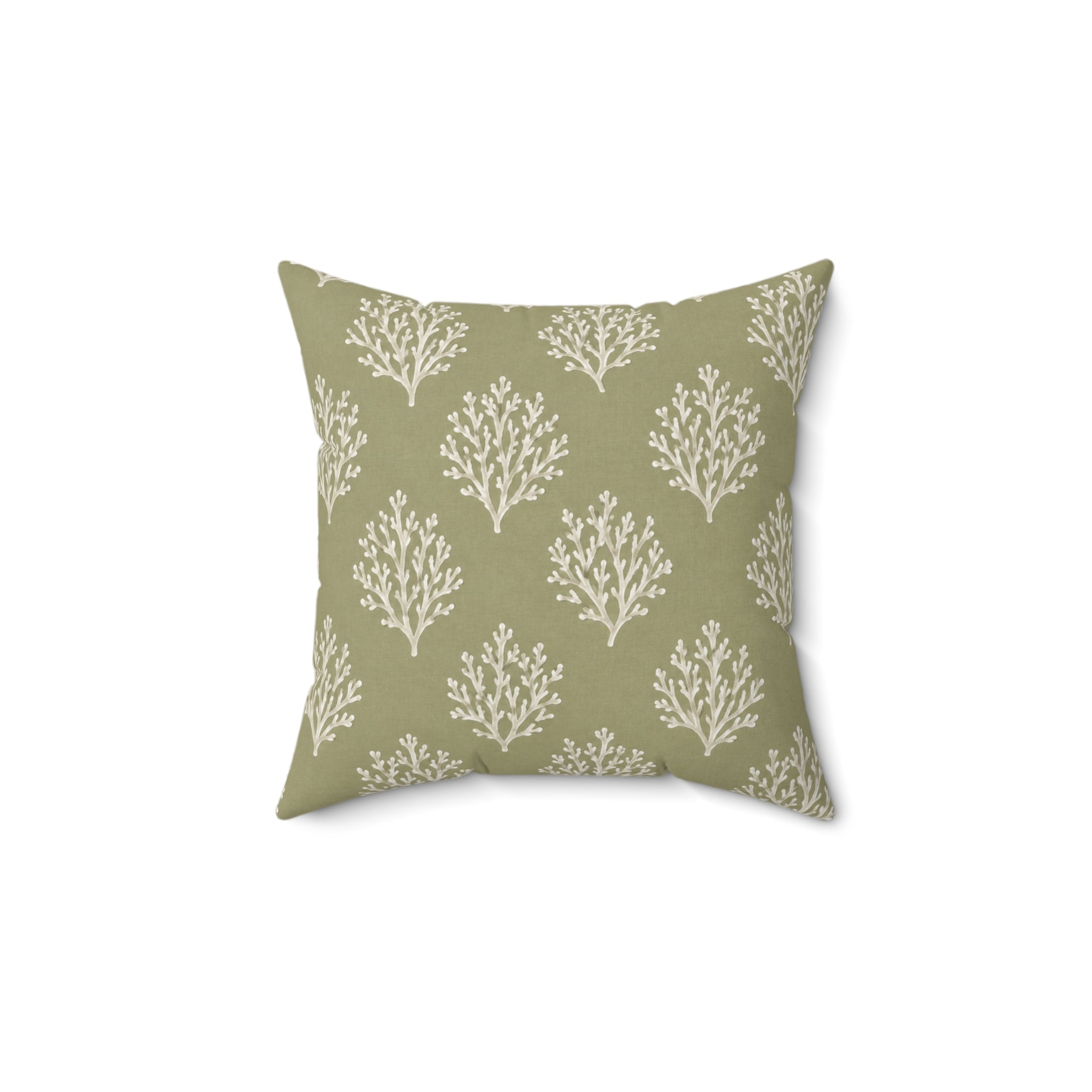 Olive Reef Throw Pillow  Home Decor