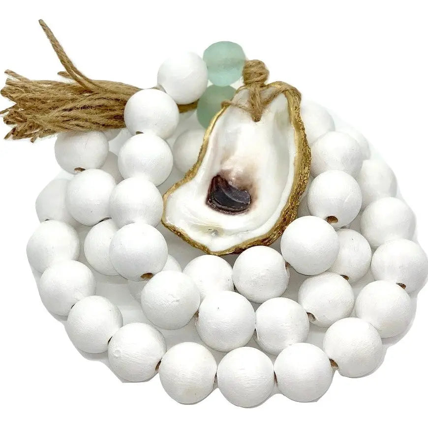 Long Beach Beaded Garland - 18K Gold The Gilded Shell