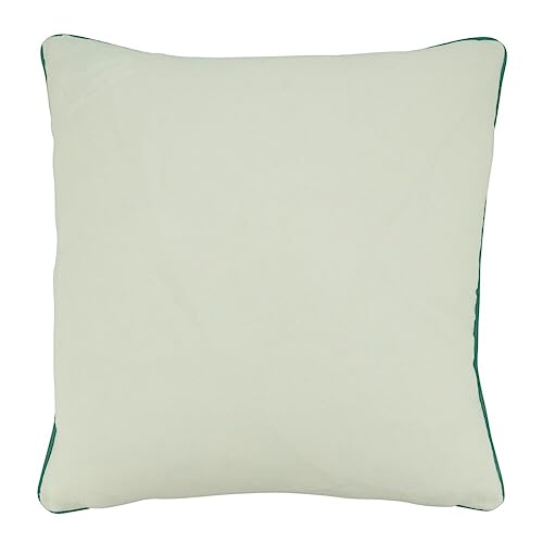 Fennco Styles Coastal Starfish Design Cotton Decorative Throw Pillow Cover 18" W x 18" L – Multicolor Seaside Cushion Case for Couch, Sofa, Bedroom, Office and Living Room Décor  Home
