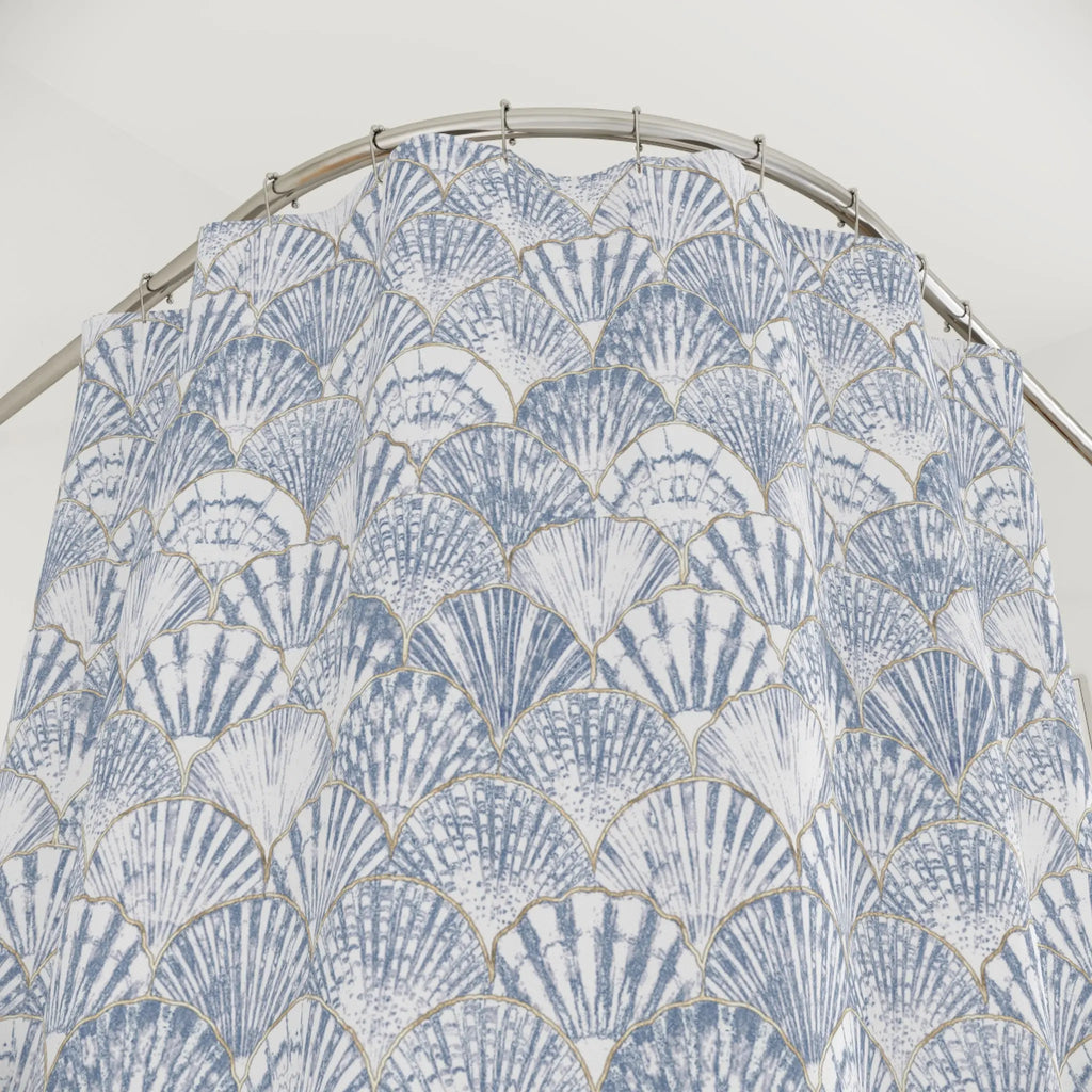 Nantucket Shell Shower Curtain Printify