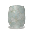 Seamist Floral Crystal Glass  Water Glass
