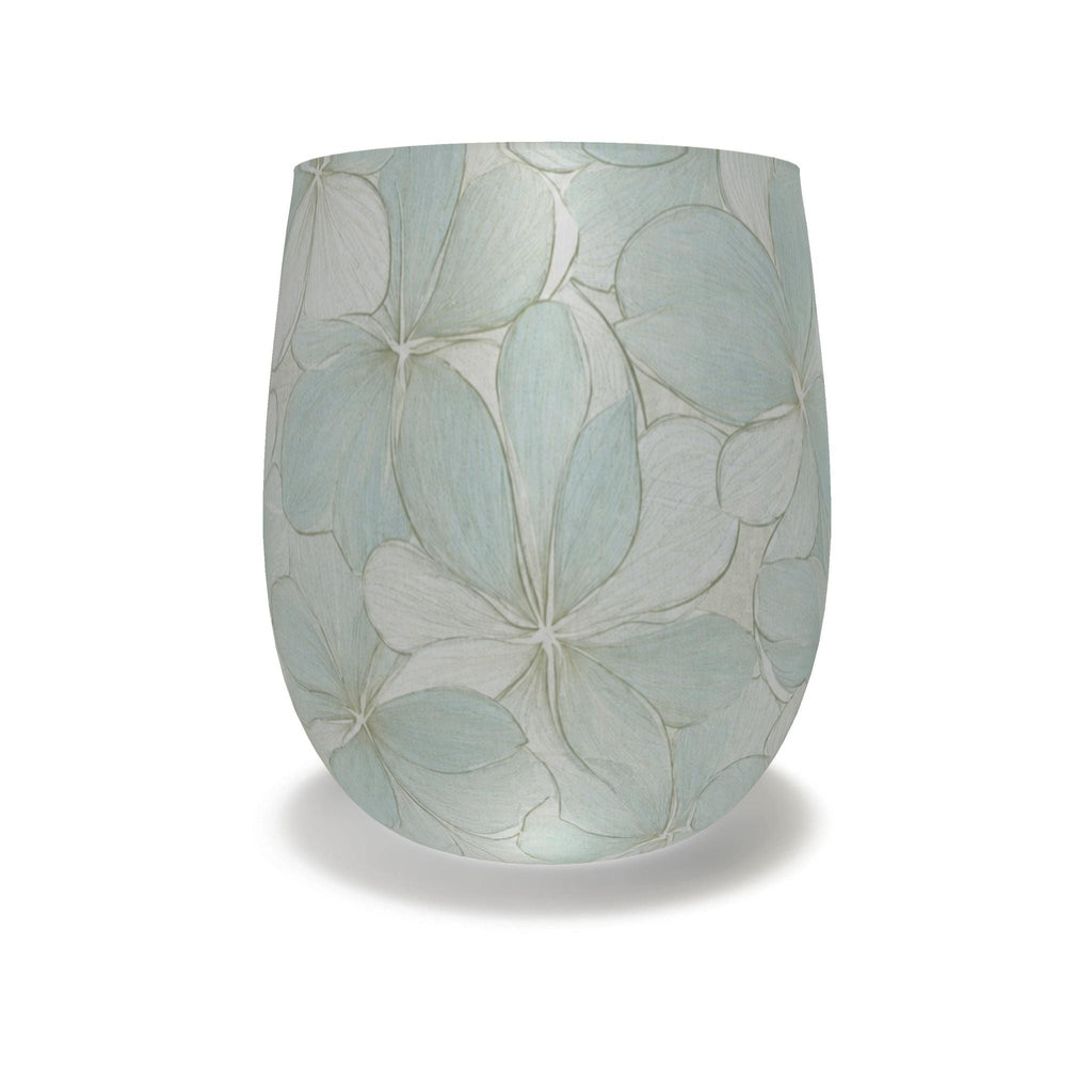 Seamist Floral Crystal Glass  Water Glass