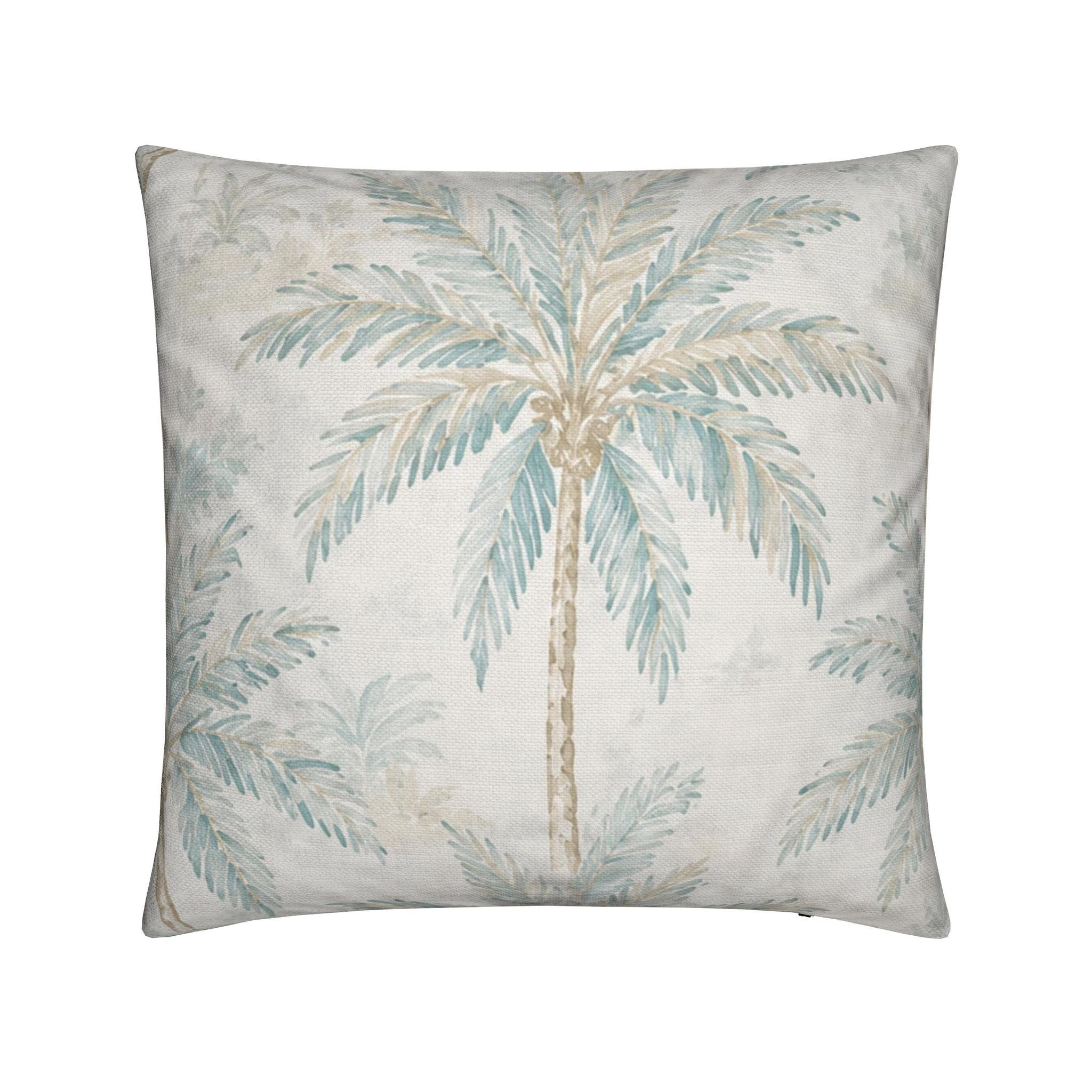 Palm Haven Throw Pillow  Cushions