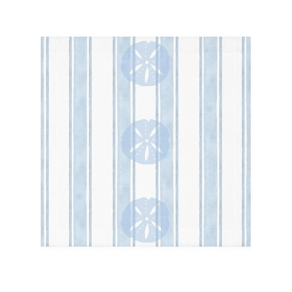 Coastal Striped Face Towel Printify