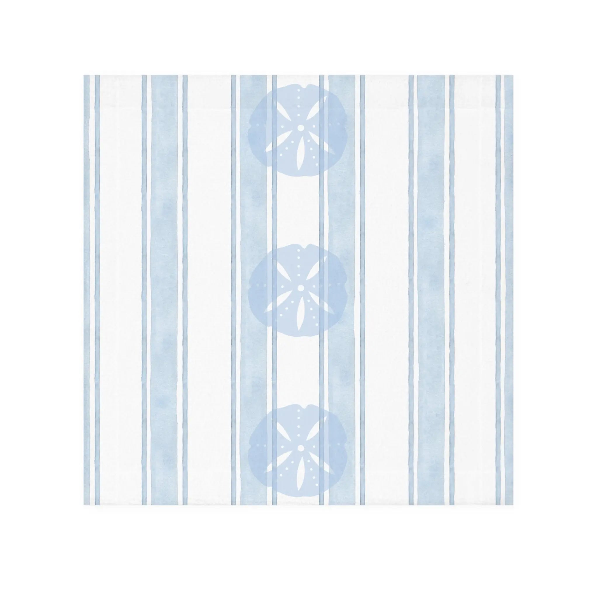 Coastal Striped Face Towel Printify
