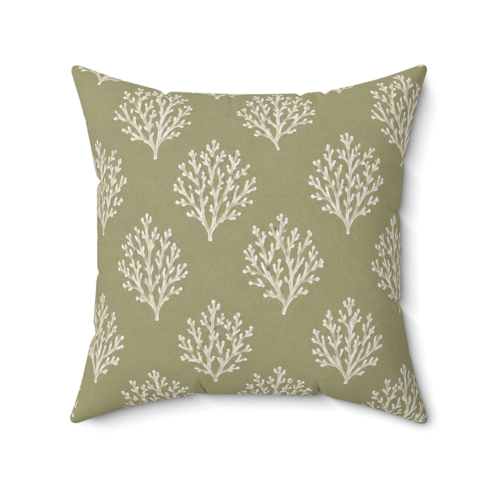 Olive Reef Throw Pillow  Home Decor