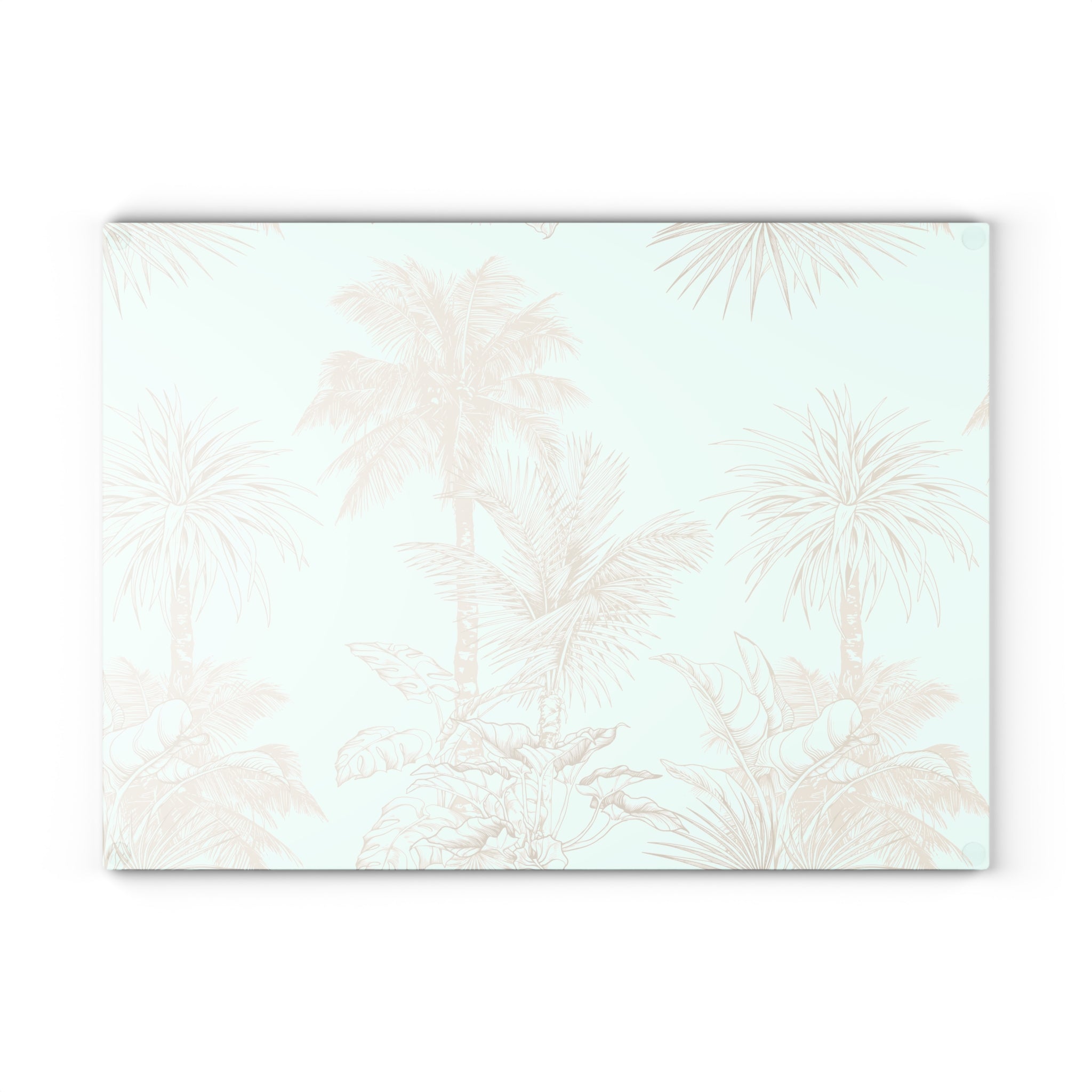 Biscayne Palm Cutting Board  Home Decor