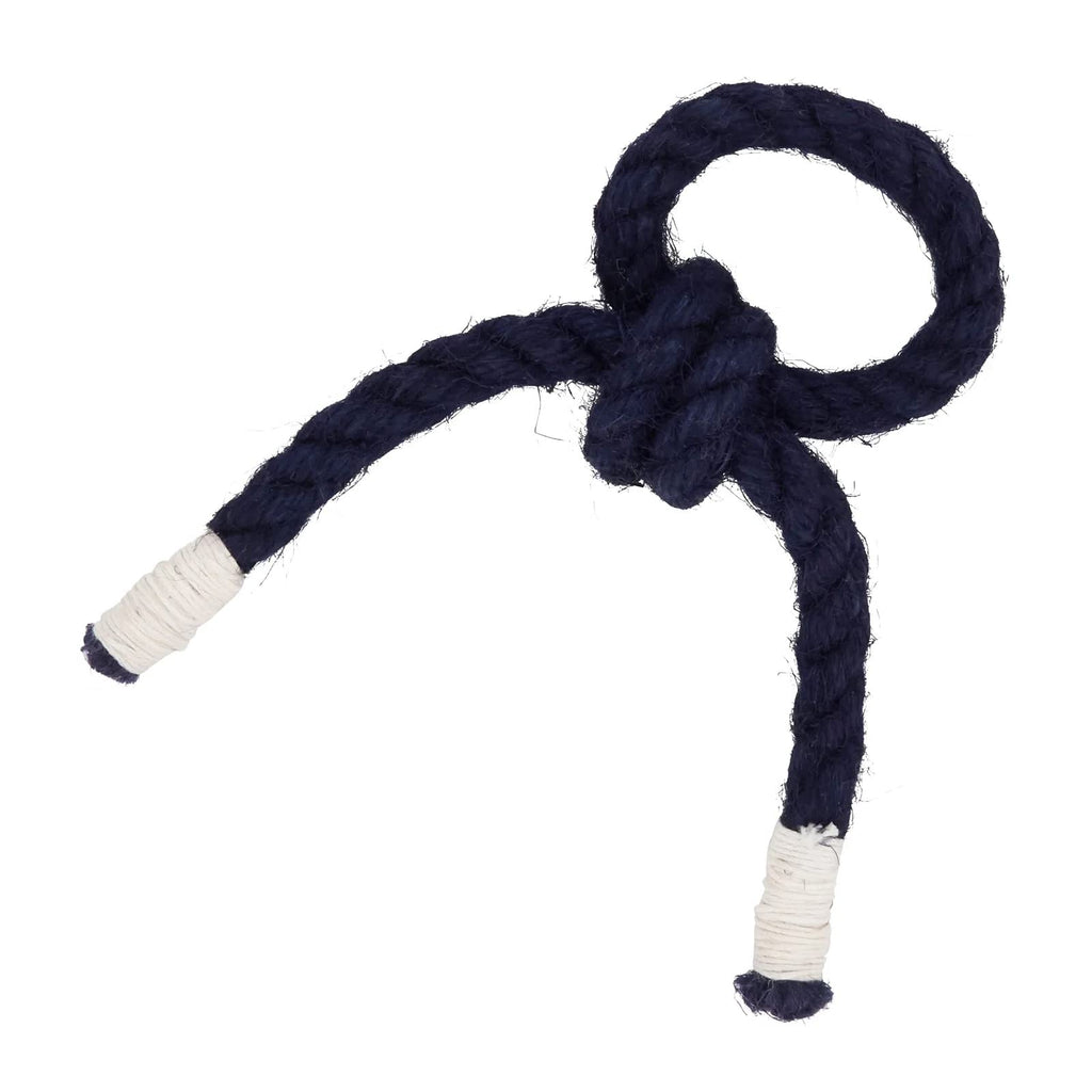 Fennco Styles Handmade Knotted Rope Napkin Rings, Set of 4 - Natural Cotton Napkin Holders for Dining Table, Home, Banquets, Holidays, Family Gatherings and Special Events  Home
