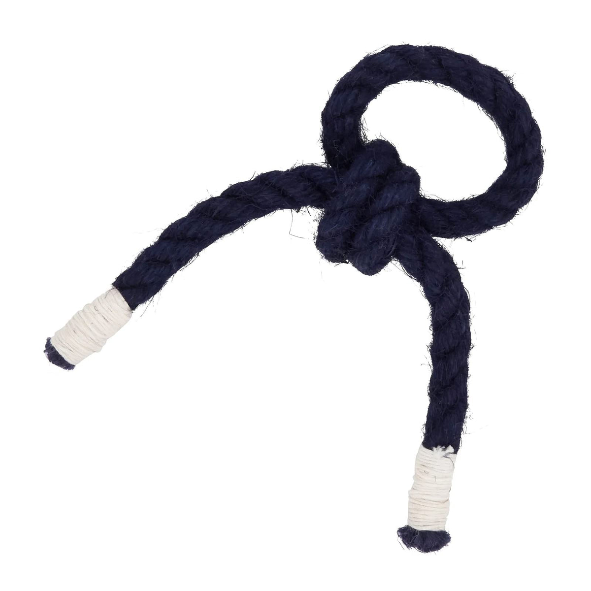 Fennco Styles Handmade Knotted Rope Napkin Rings, Set of 4 - Natural Cotton Napkin Holders for Dining Table, Home, Banquets, Holidays, Family Gatherings and Special Events  Home