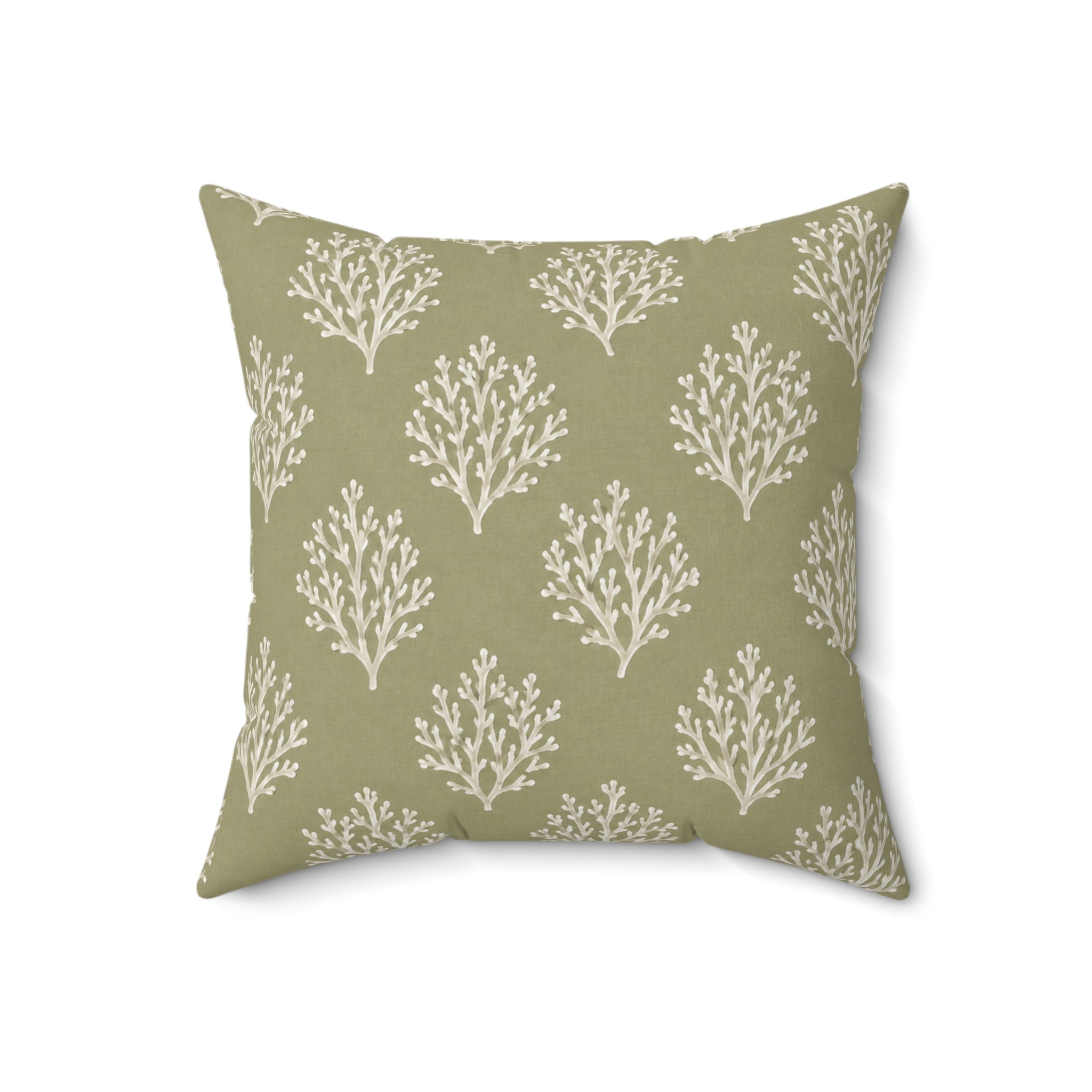 Olive Reef Throw Pillow  Home Decor