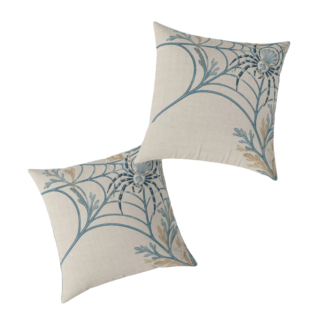 Moonlit Web Throw Pillow  Home Decor