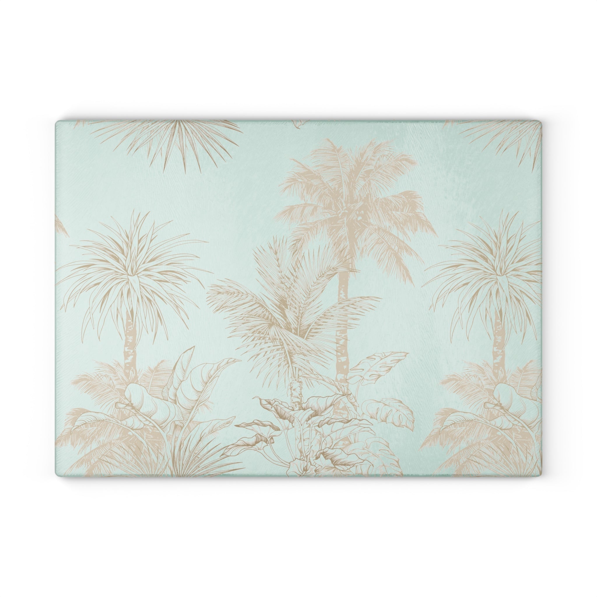 Biscayne Palm Cutting Board  Home Decor