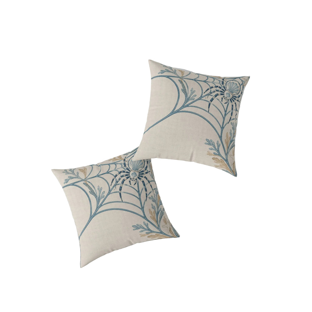 Moonlit Web Throw Pillow  Home Decor