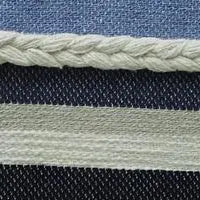 Pillow Handwoven braided Textured Stripe Decor  Throw Pillow