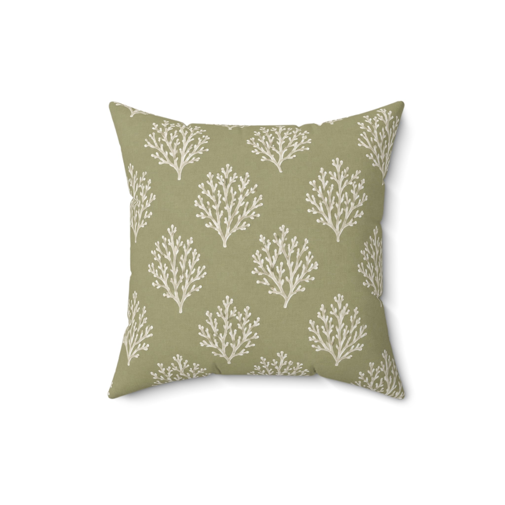 Olive Reef Throw Pillow  Home Decor