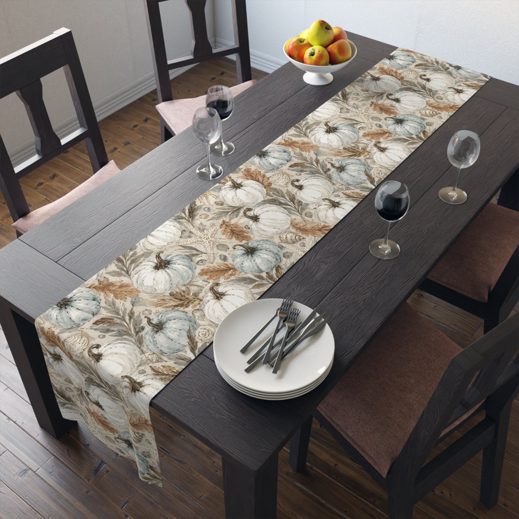 Tidal Harvest Table Runner  Home Decor