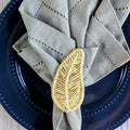 Leaf Handwoven Iraca Napkin Ring MacondoForever