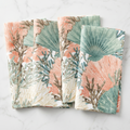Coralina Linen Napkins (Set of 4)  Home Decor