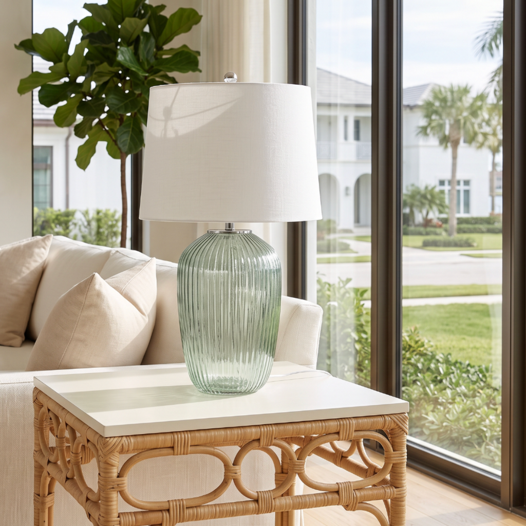 Sage Élan Glass Lamp  Table Lamps