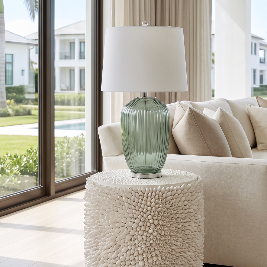 Sage Élan Glass Lamp  Table Lamps