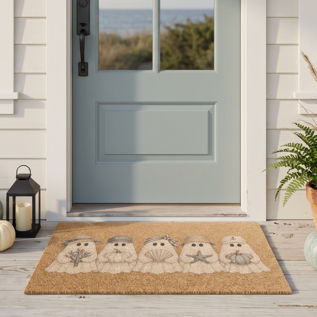 Spooky Coast Door Mat  Home Decor