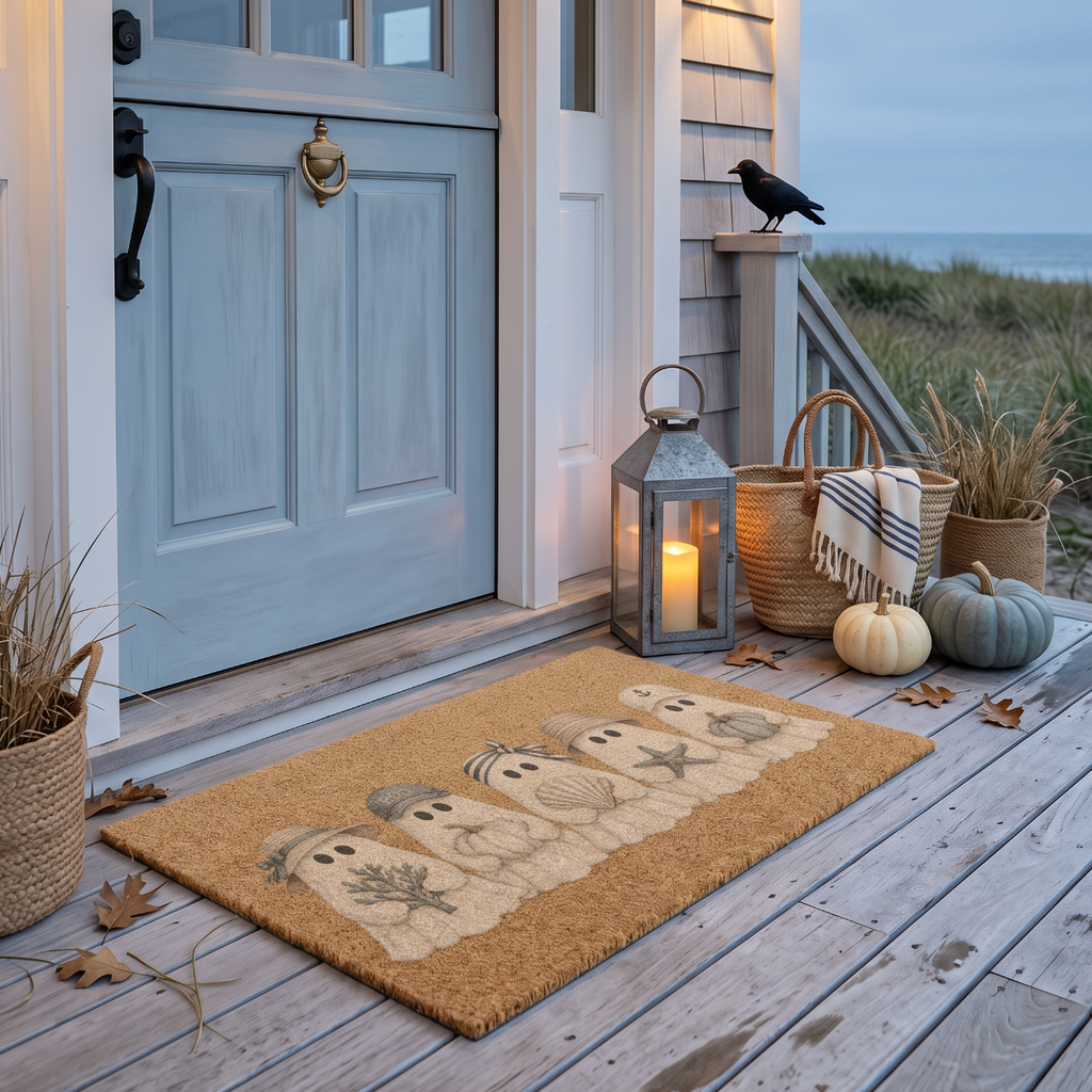 Spooky Coast Door Mat  Home Decor