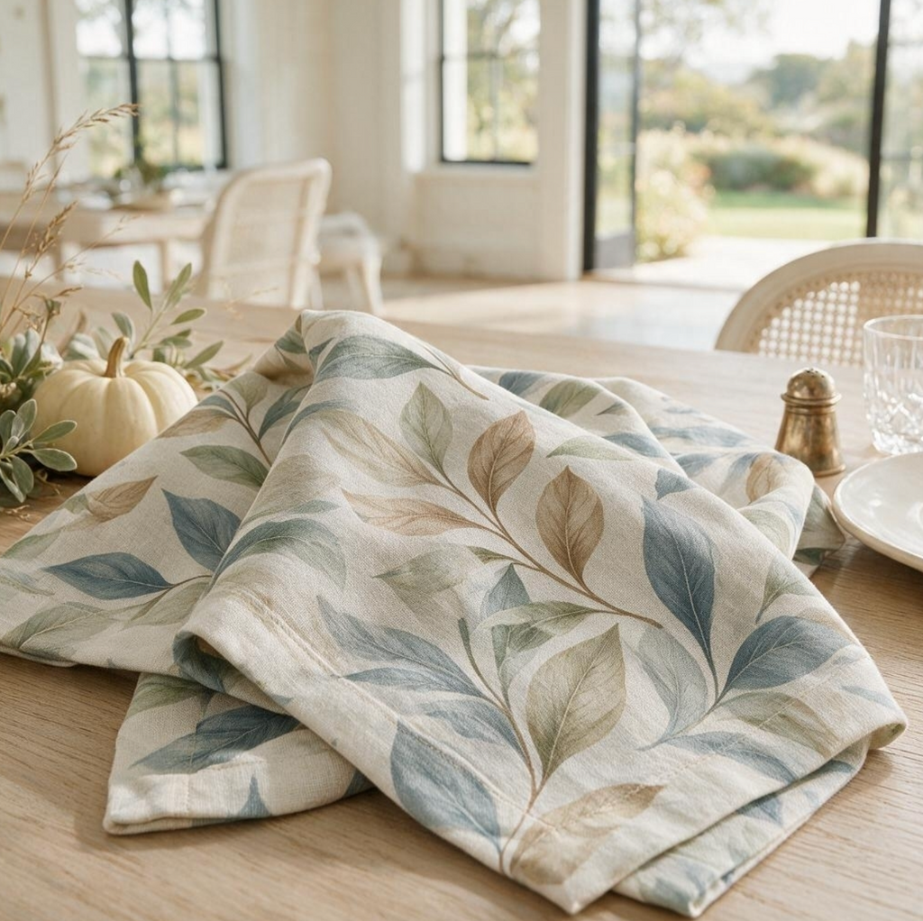 Seaside Meadow Napkins (Set of 4)  Home Decor