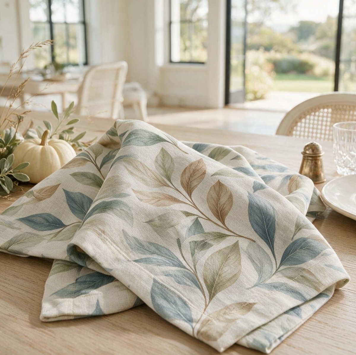 Seaside Meadow Napkins (Set of 4)  Home Decor