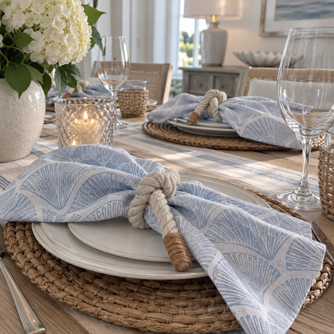 Mariner's Rope Napkin Rings (Set of 4)  Home
