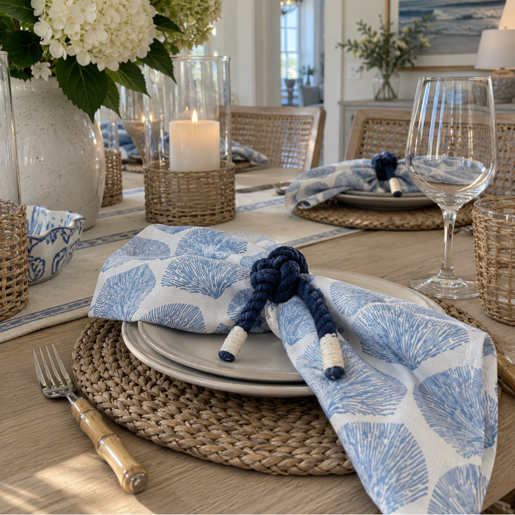 Mariner's Rope Napkin Rings (Set of 4)  Home