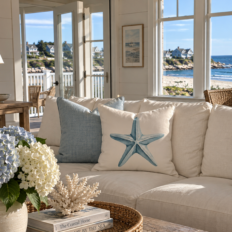 Driftstar Throw Pillow  Home Decor