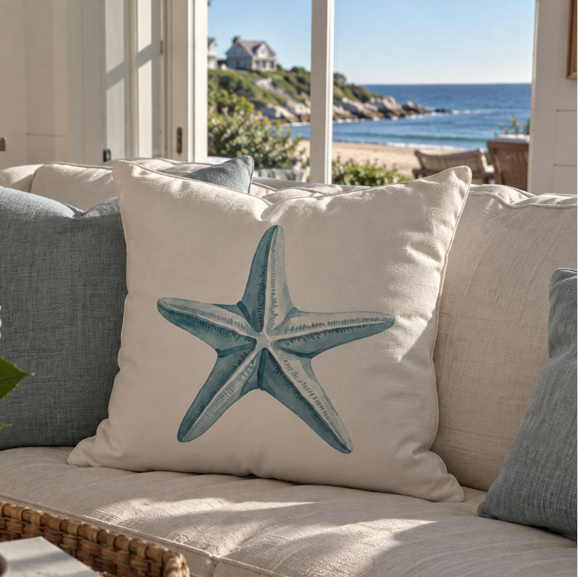 Driftstar Throw Pillow  Home Decor