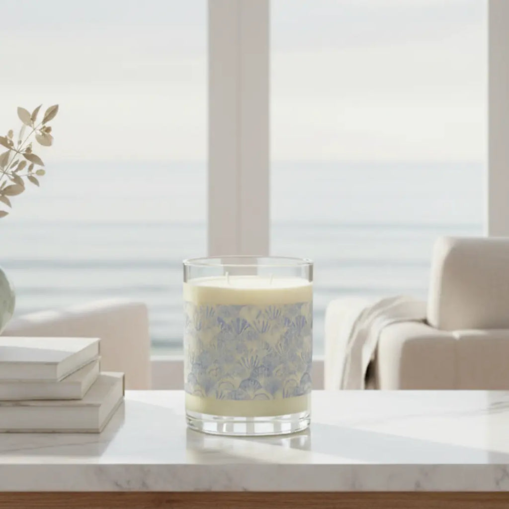 Ocean Mist Scented Candle Printify