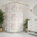Rosecliff Floral Shower Curtain Printify