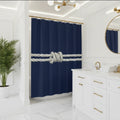 Mariner’s Knot Shower Curtain Printify