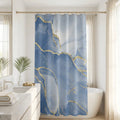 Sapphire Marble Shower Curtain  Home Decor